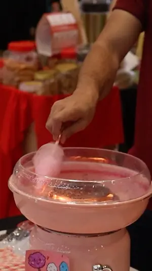 Fathy Rashad hobby - Cotton Candy Making