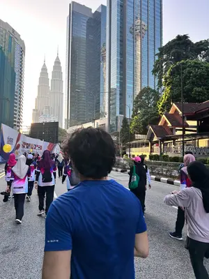 Fathy Rashad hobby - Running