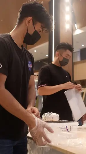 Fathy Rashad hobby - Tie-dye